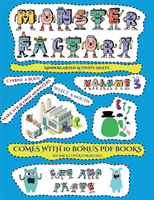 Kindergarten Activity Sheets (Cut and paste Monster Factory - Volume 3)