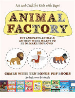 Art and Craft for Kids with Paper (Animal Factory - Cut and Paste)