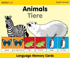 Language Memory Cards - Animals - English-german