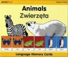 Language Memory Cards - Animals - English-polish