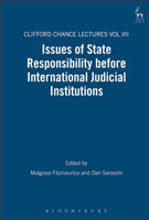 Issues of State Responsibility before International Judicial Institutions