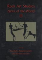 Rock Art Studies - News of the World Volume 3