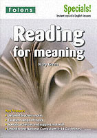 Secondary Specials!: English - Reading for Meaning