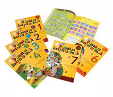 Jolly Phonics Activity Books, set 1-7