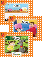 Jolly Phonics Readers, Set 1, Orange Level (pack of 3)