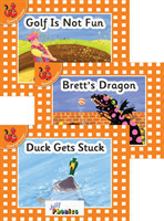 Jolly Phonics Readers, Set 3, Orange Level (pack of 3)