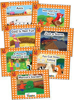 Jolly Phonics Readers, Complete Set, Orange Level (pack of 21)