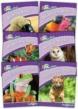 Jolly Phonics Readers, Our World Nonfiction, Purple Level (pack of 6)