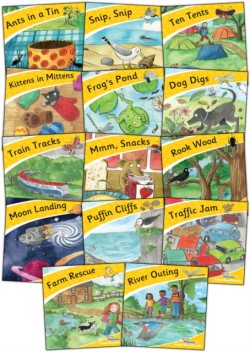 Jolly Phonics Little Word Books (pack of 14)