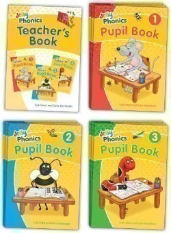 Jolly Phonics Class Set (30 of each Pupil book 1, 2 & 3, plus 1 Teacher's Book)