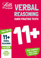 11+ Verbal Reasoning Quick Practice Tests Age 10-11 (Year 6)