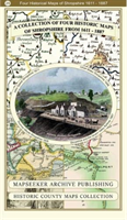 Shropshire 1611 – 1836 – Fold Up Map that features a collection of Four Historic Maps, John Speed’s County Map 1611, Johan Blaeu’s County Map of 1648, Thomas Moules County Map of 1836 and a Map of the Severn Valley Railway in 1887.The maps also feature a number of early views across Shropshire including the famous Ironbridge over the Severn and the Severn at Bridgnorth.