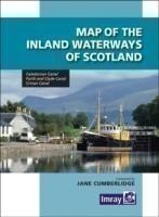 Map Inland Waterways of Scotland