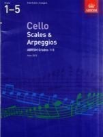 Cello Scales & Arpeggios, ABRSM Grades 1-5