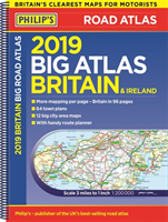Philip's 2019 Big Road Atlas Britain and Ireland - Spiral