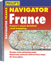 Philip's Navigator Road Atlas France