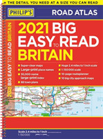 2021 Philip's Big Easy to Read Britain Road Atlas