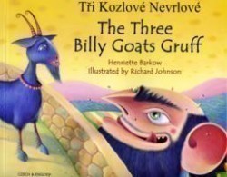 Three Billy Goats Gruff in Czech and English