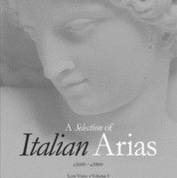 Selection of Italian Arias 1600-1800, Volume I (Low Voice)