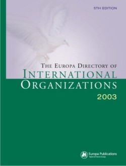 Europa Directory of International Organizations 2003