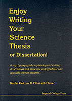 Enjoy Writing Your Science Thesis Or Dissertation!