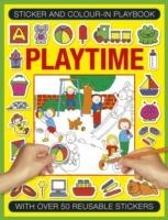 Sticker and Color-in Playbook: Playtime