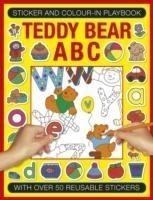 Sticker and Colour-in Playbook: Teddy Bear ABC