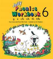 Lloyd, Sue - Jolly Phonics Workbook 6 in Precursive Letters (BE)