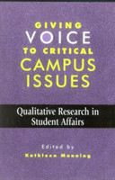 Giving Voice to Critical Campus Issues