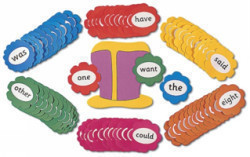 Jolly Phonics Tricky Word Wall Flowers