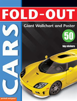 Fold-Out Poster Sticker Book: Cars