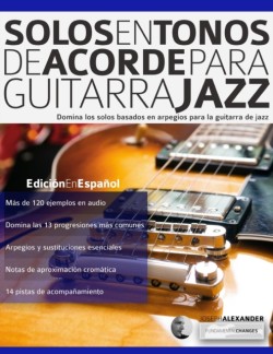 Solos en tonos de acorde para guitarra jazz