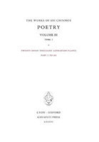 Poetry III, tome 1