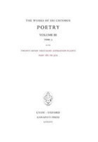 Poetry III, tome 3