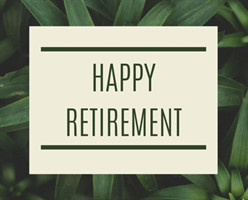 Happy Retirement Guest Book (Hardcover)