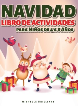 Navidad Libro de actividades para Ninos de 4 a 8 Anos
