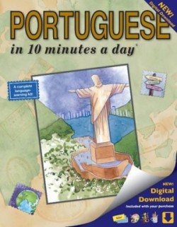 PORTUGUESE in 10 minutes a day® Portuguese Book with digital download