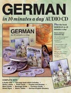 GERMAN in 10 minutes a day® BOOK + AUDIO