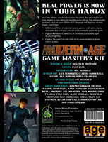 Modern Age RPG Game Master's Kit