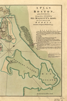 plan of Boston, and its environs / shewing the true situation of His Majesty's army, and also those of the rebels - A Poetose Notebook / Journal / Diary (100 pages/50 sheets)