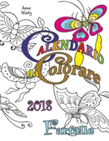 Calendario da Colorare 2018 Farfalle