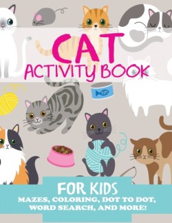 Cat Activity Book for Kids