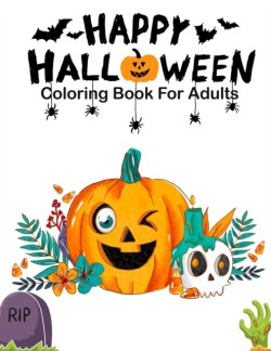 Happy Halloween Coloring Books For Adults