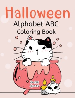 Halloween Alphabet Coloring Books For Kids