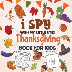 I Spy Thanksgiving Book for Kids Ages 2-5