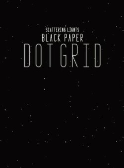 Black Paper Dot Grid Notebook