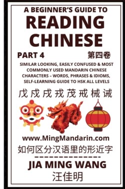 Beginner's Guide To Reading Chinese (Part 4) Similar Looking, Easily Confused & Most Commonly Used Mandarin Chinese Characters - Words, Phrases & Idioms, Self-Learning Guide to HSK All Levels