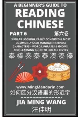 Beginner's Guide To Reading Chinese (Part 6) Similar Looking, Easily Confused & Most Commonly Used Mandarin Chinese Characters - Words, Phrases & Idioms, Self-Learning Guide to HSK All Levels