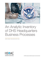 Analytic Inventory of Dhs Headquarters Business Processes