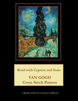 Road with Cypress and Stars